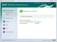 NOD32 Antivirus screenshot