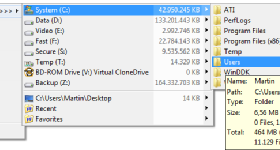 FastFolders screenshot