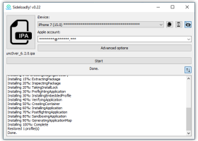 Sideloadly screenshot