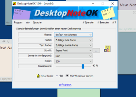 DesktopNoteOK screenshot