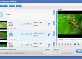 Tipard DVD to MP3 Converter screenshot