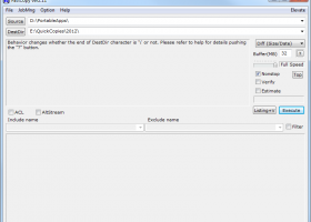 Portable FastCopy screenshot