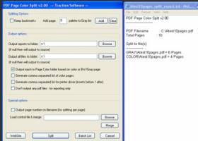 PDF Page Color Split screenshot
