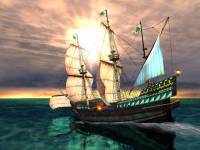 Galleon 3D Screensaver screenshot
