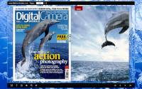 Flash flip book theme Ice Blue screenshot