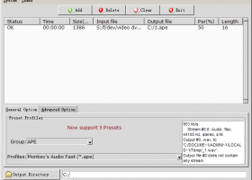 FLAC APE Converter screenshot