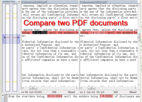 VeryUtils PDF Comparer screenshot