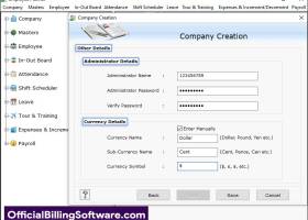 Employee Shift Scheduler Software screenshot