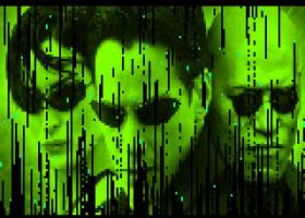 Matrix 3D Screensaver screenshot