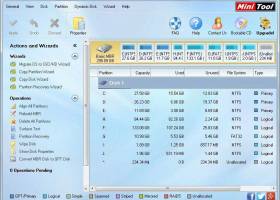Partition Wizard Home Edition screenshot