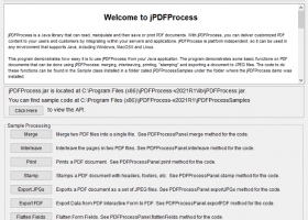 jPDFProcess screenshot
