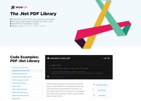 The .Net PDF Library screenshot