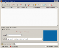 MOV MP3 Converter Express screenshot