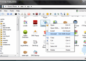 Droid Explorer screenshot