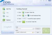 TOD Video Converter screenshot