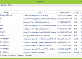 Indexer++ screenshot