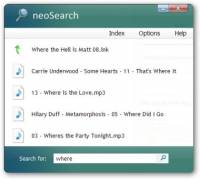 neoSearch screenshot