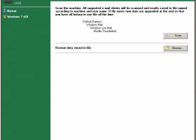MiTeC E-mail History Browser screenshot
