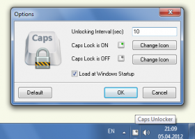 CapsUnlocker screenshot