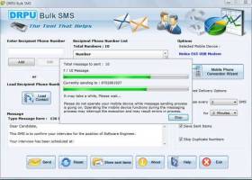 SMS Software screenshot