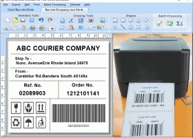 Barcode Software for Postal Services screenshot