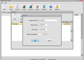 Quick Budget screenshot