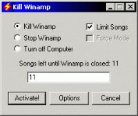 Kill Winamp screenshot