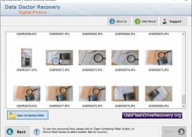 USB Pictures Restore Software screenshot