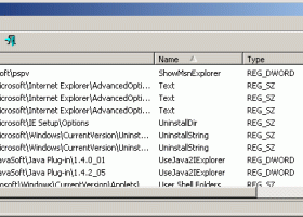 RegScanner screenshot
