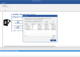 Stellar Repair for Excel screenshot