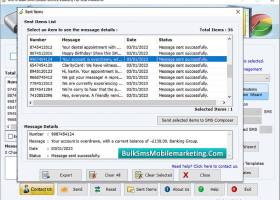Bulk SMS Mobile Marketing Multi USB screenshot