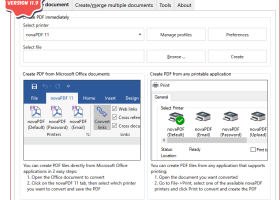 novaPDF Standard screenshot