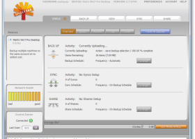 SpiderOak screenshot