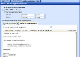 OOF-Admin screenshot