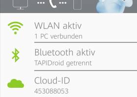 TAPIDroid CTI for Smartphones screenshot