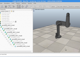 V-REP Player screenshot