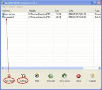 VeryPDF HTML Converter screenshot