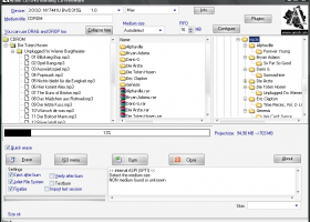 Portable AmoK CD/DVD Burning screenshot