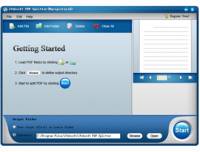 iPubsoft PDF Splitter screenshot