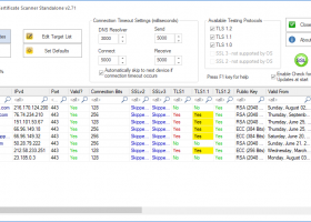 NetScanTools SSL Certificate Scanner screenshot