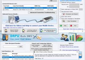 SMS Text Application screenshot