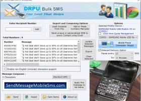 Send Message Mobile SMS screenshot
