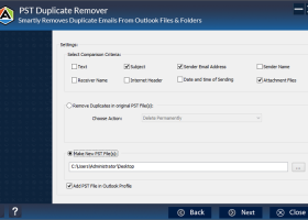 Aryson Outlook Duplicates Remover screenshot