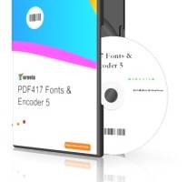 PDF417 Fonts screenshot