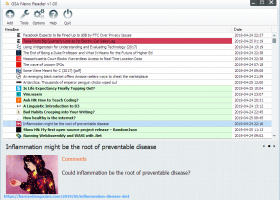 GSA News Reader screenshot
