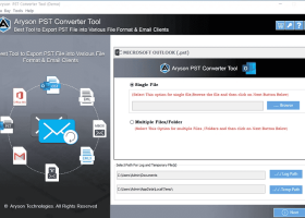 Aryson OST to PDF Converter screenshot