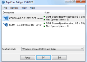 TCP COM Bridge screenshot