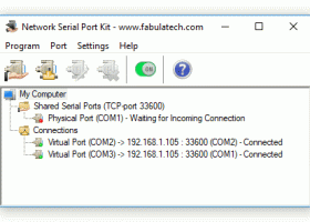 Network Serial Port Kit screenshot
