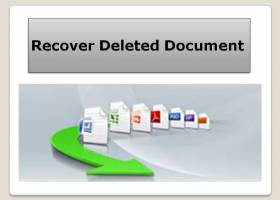 Recover Deleted Document screenshot