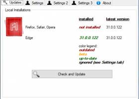 Alternative Flash Player Auto-Updater screenshot
